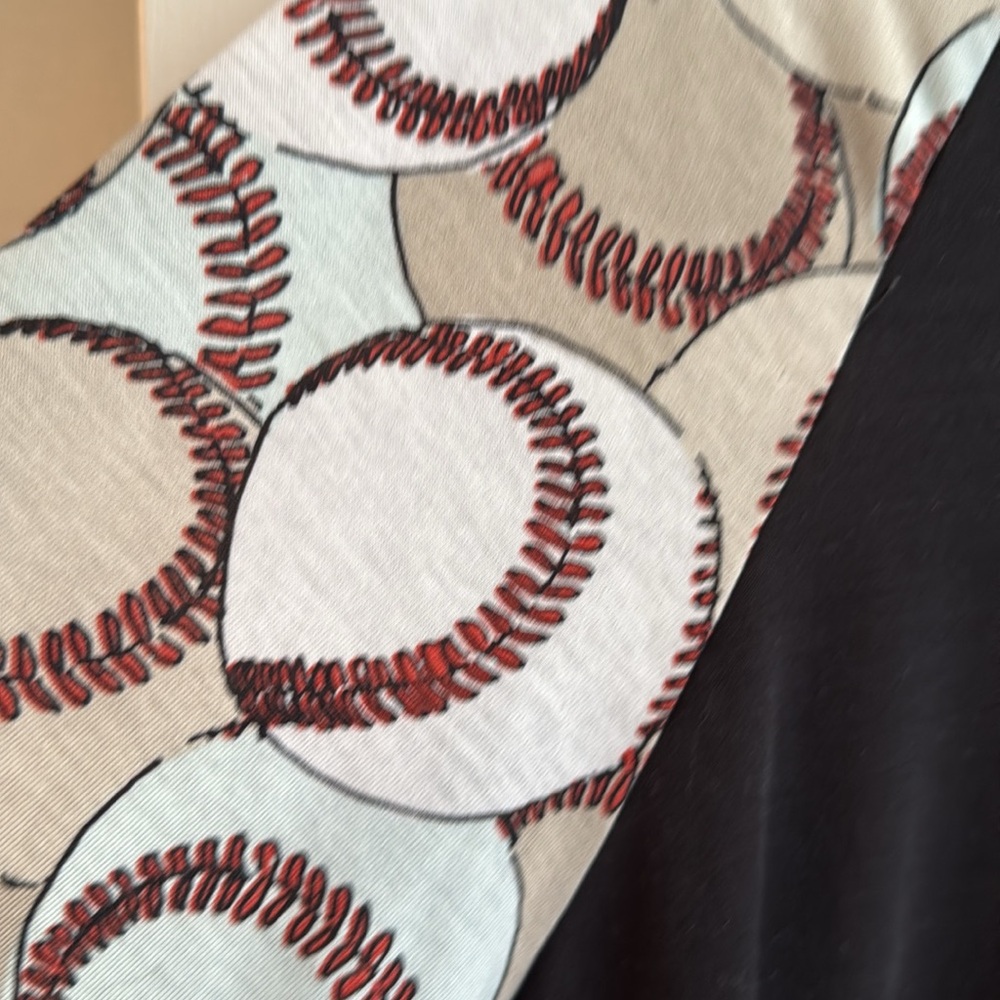 Lularoe Randy Baseball Print - Picture 2 of 5